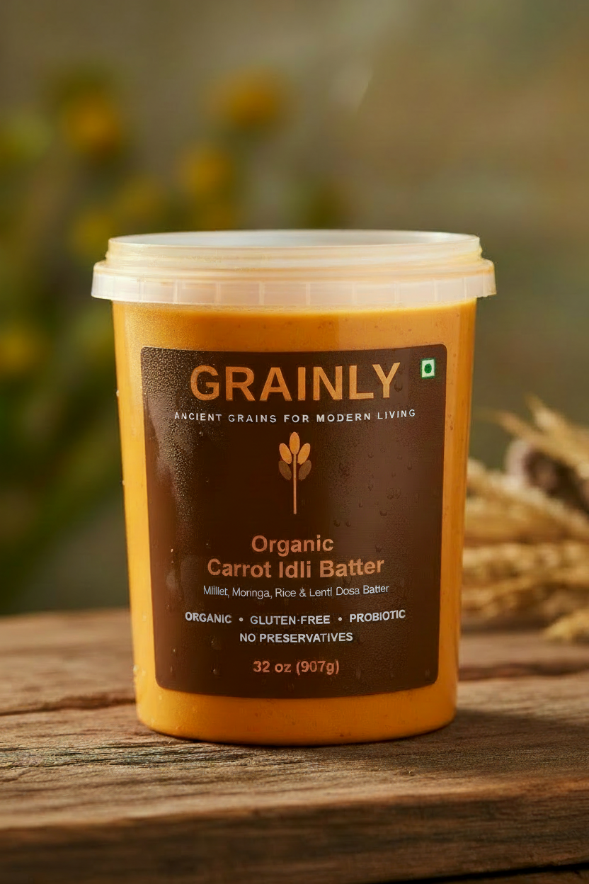 Organic Carrot  Batter